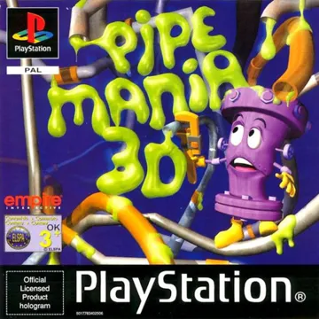 Pipe Mania 3D (EU) box cover front